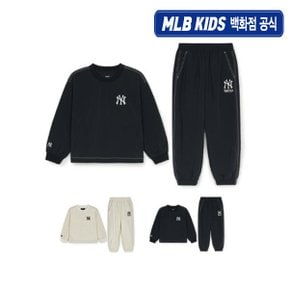 (백화점공식)24FW 스트릿 로고 우븐 맨투맨세트 (2color) 7AS2B0246-SET