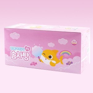 앙팡드봉봉 핑크퐁 아기상어 한입솜사탕1박스 +2봉 추가증정
