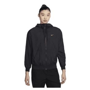 매장정품 나이키 NIKE 스포츠웨어 클래식 우븐 여성 루즈 UV 프로텍션 후드 재킷 FV6299-010 1