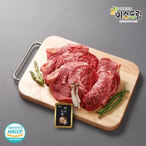 한우 1등급 꽃등심 1+1 250g+250g