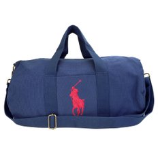 폴로 랄프 로렌POLO RALPH LAUREN 9AR025 BCV []  보스턴 가방 코튼 캔버스 더플 가방 네이비