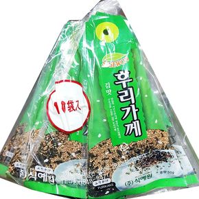 국 즉석국 참한 노리 후리가케 후라가께 후리카깨 50g X10개