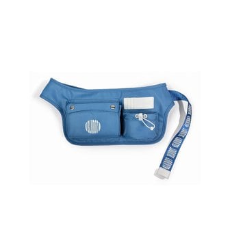 BLUDOT [3차리오더] 볼륨 로고 힙색 Plus_BL