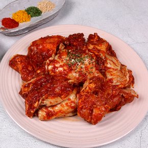 춘천닭갈비 국내산 냉장 닭다리살 1kg / 인삼양념