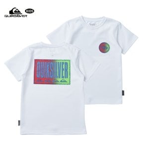 주니어 반팔 래쉬 티셔츠 KE21BR134_WHT_s