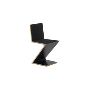 [Cassina 공식수입원 재고보유] Zig-Zag Chair (Black)