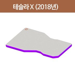 테슬라모델X 차량 매트 10cm