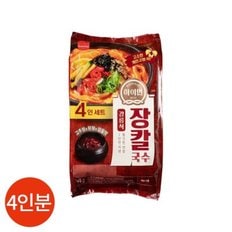 삼립 하이면 강릉식 장칼국수 824g 4인분