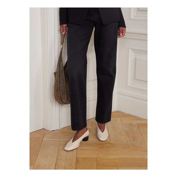 르 몽드 베릴 루나 가죽 펌프스 에크루 46376663162892457