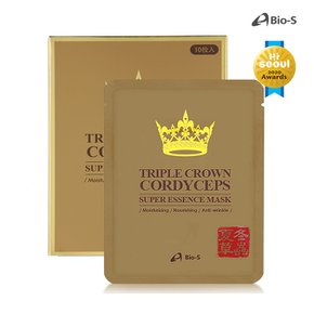 트리플 크라운 동충하초 슈퍼에센스 마스크 (10매입 /1 BOX)