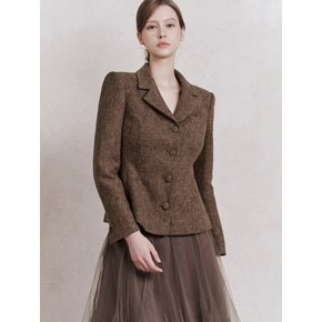 Lisa Tweed Jacket (Brown)