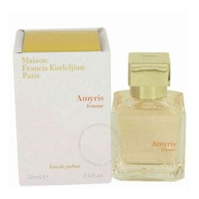 Maison Francis Kurkdjian 여성 Amyris EDP 스프레이 향수 2.4 oz 프래그런스 향수 6887370