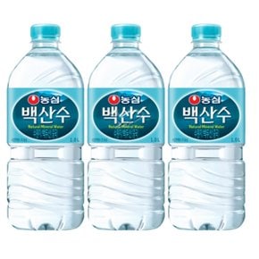 백산수 생수, 1L, 36개