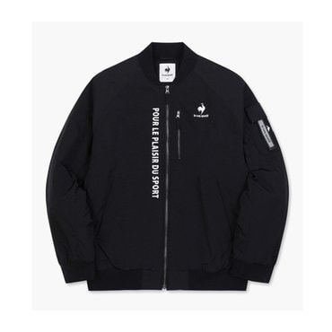 르꼬끄 [이월][60% OFF] AGA 유니 패디드 봄버 자켓 (남녀공용) / BLACK (QP123GPD11)