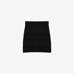 이스퀘어 5475981 THE KOOPLES Openwork high-rise knitted mini skirt