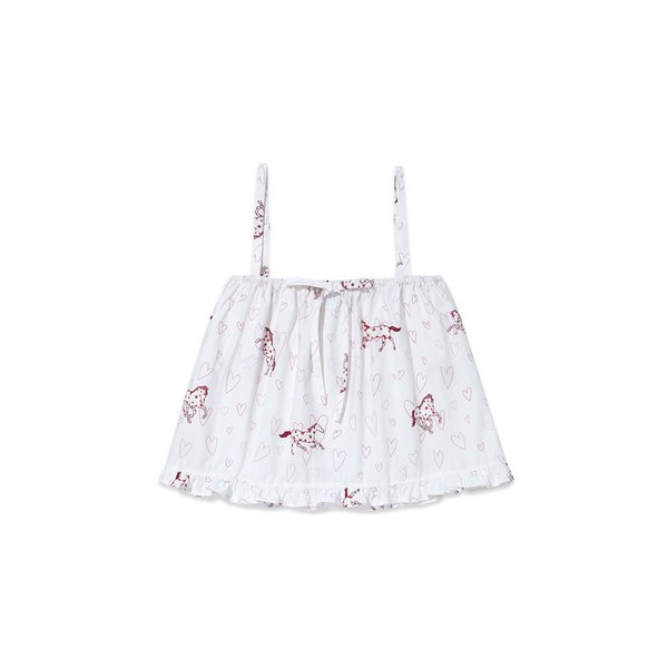 Sketch Sequence Pajama Set 스케치 시퀀스 프릴 파자마세트