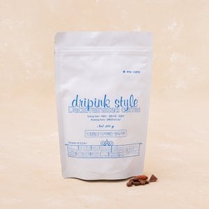 드립핑크 향이 살아있는 디카페인 분쇄 원두커피 200g(드립분쇄)