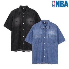 [여주점] 여성 데님 반팔 셔츠(N262Z5141P)