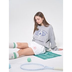 Overfit Signature Emblem Sweatshirt (Melan Gray)