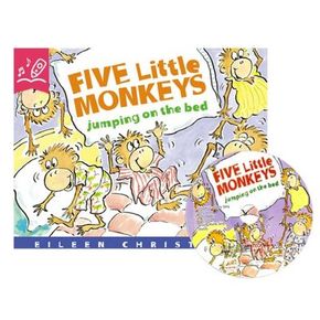 노부영 세이펜 Five Little Monkeys Jumping on the Bed (with CD)