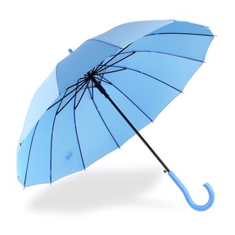 바니브라운 14K 솔리드 곡자 자동 장우산