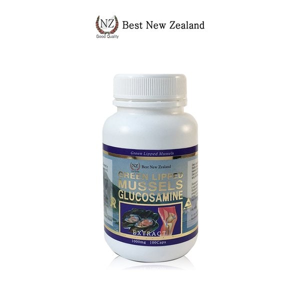 베스트뉴질랜드 초록입홍합 글루코사민 1000 100캡슐