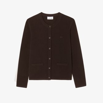 라코스테 [시흥점] 여성 자켓형 가디건 AF196E-54NR