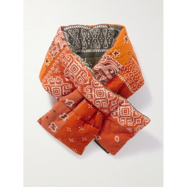 케사 리버시블 퀼티드 반다나 프린트 코튼 플란넬 스카프 46376663162925179