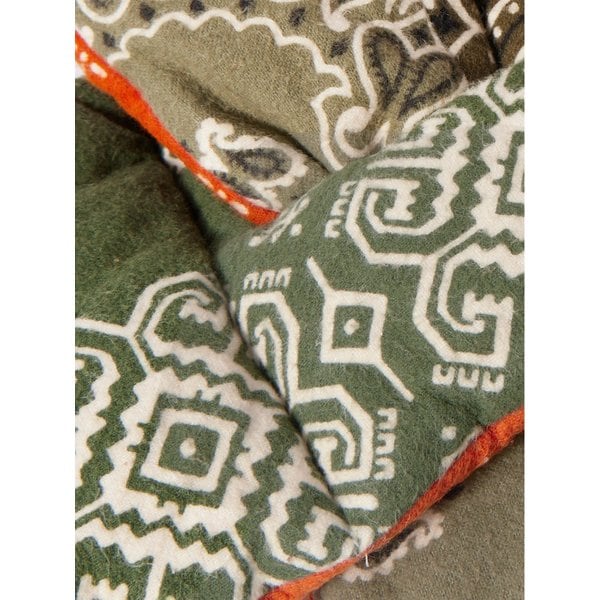 케사 리버시블 퀼티드 반다나 프린트 코튼 플란넬 스카프 46376663162925179