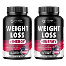 2개 세트 SKINKEY Nutrition Weight Loss Pills 체중 감량 보조식품 60정