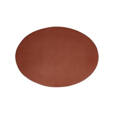 까사미아 ZICZAC)토고오벌매트_Caramel