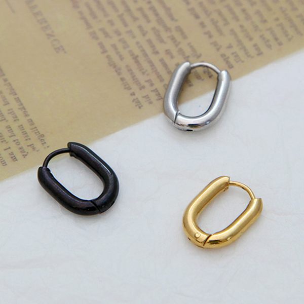 1+1 써지컬 피어싱 심플 타원링 3종 택1 한쪽판매
