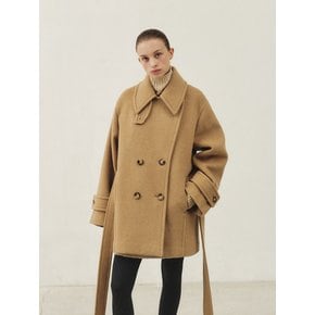 RTW CASHMERE DOUBLE HALF COAT_2COLORS