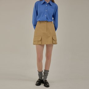 Rohan cargo mini skirt_Beige