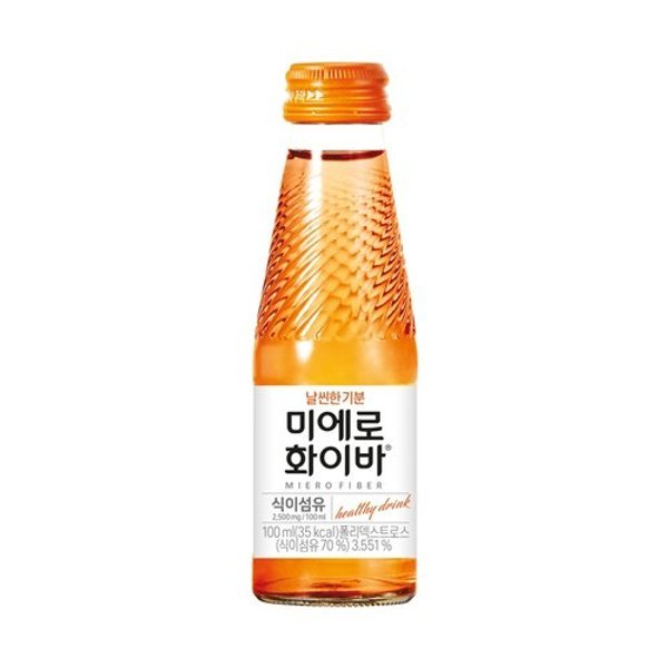 현대약품 미에로화이바 100mL 100병