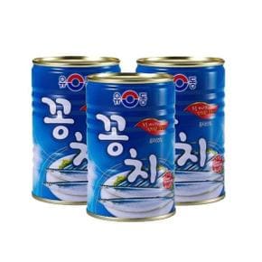 유동 꽁치 400g 3개