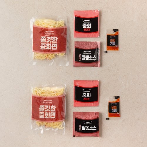 직화 볶음 짬뽕 203.4g*2개