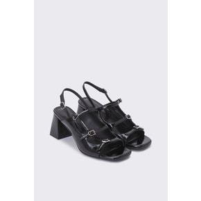Strap wrinkle sandal(black) DG2AM24037BLK