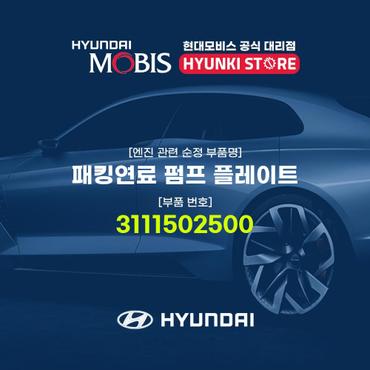 현대모비스 패킹연료 펌프 플레이트 (3111502500)