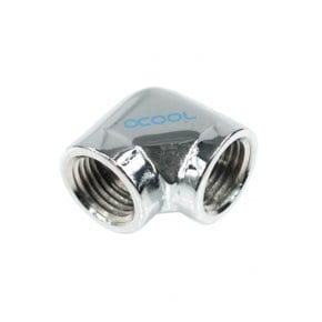 ALPHACOOL HF90도 내부 스레드 피팅 (크롬)