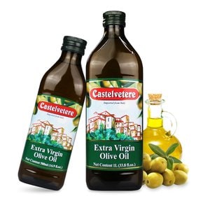이탈리아 냉압착 올리브유 엑스트라버진 올리브오일 500ml+1L 총 1.5L