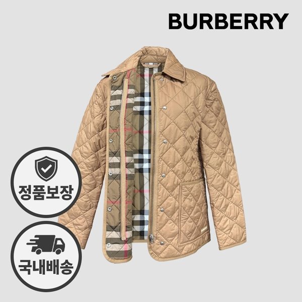 버버리 달리 퀄팅 자켓 80841951 80914441 카멜