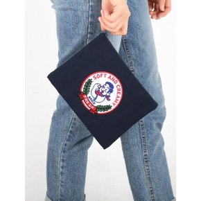 BRICK POUCH (NAVY)