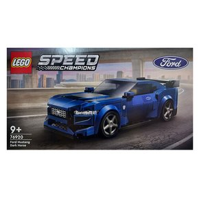 76920 레고 스피드챔피언 Ford Mustang Dark Horse 스포츠카