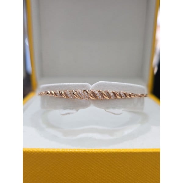 [여주점] 레브웨이브(M) PG 14K 팔찌 250100410