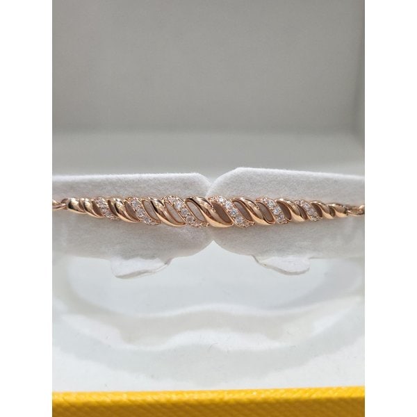 [여주점] 레브웨이브(M) PG 14K 팔찌 250100410