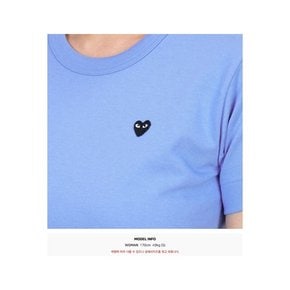 꼼데가르송 미니 블랙와펜 여성 반팔티셔츠 AZ T213 051 1