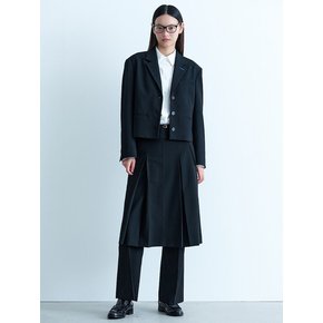 Back Strap Short Jacket  Black (KE4811M045)