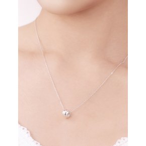 D.silver925 배럴 레이어 목걸이