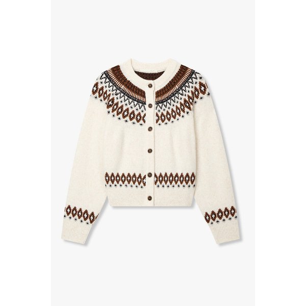 래글런 울 블렌드 니트 가디건 7255450103106